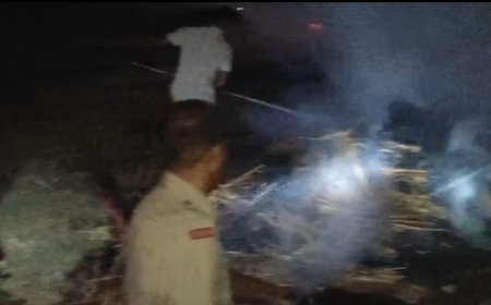 ଜଳୁ ଜଳୁ ଅଳ୍ପକେ ବଞ୍ଚିଗଲା ଛଣ ଗଦା