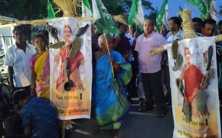 ସିମୁଳିଆ ବ୍ଲକରେ ବିଜୁ ଜନତା ଦଳ ପକ୍ଷରୁ ତୀବ୍ର ପ୍ରତିବାଦ