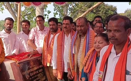 ବଡ଼ଚଣା ବିଧାୟକଙ୍କ ଦ୍ୱାରା ମାରାଥନ ଶିଳାନ୍ୟାସ ଓ ଉଦଘାଟନ,