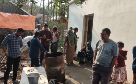 ଅଗ୍ନିକାଣ୍ଡରେ ପାଉଁଶ ହେଲା ଘର, ଭାଙ୍ଗିଗଲା ପରିବାରର ସ୍ବପ୍ନ,