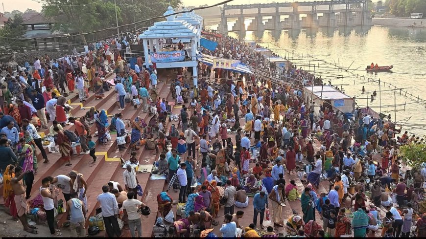 ବାରୁଣୀ ମେଳାରେ ସ୍ନାନ କଲେ ୫୦ ହଜାର ରୁ ଅଧିକ ଶ୍ରଦ୍ଧାଳୁ