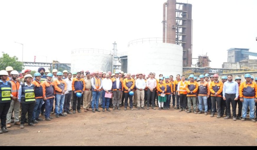 ନୀଳାଚଳ ଇସ୍ପାତ ନିଗମରେ ଶିଳ୍ପ ସୁରକ୍ଷାକୁ ଶ୍ରଦୁଢ କରିବା ପାଇଁ ଏକ ମକ ଡ୍ରିଲ ଅନୁଷ୍ଠିତ ହୋଇଯାଇଛି,