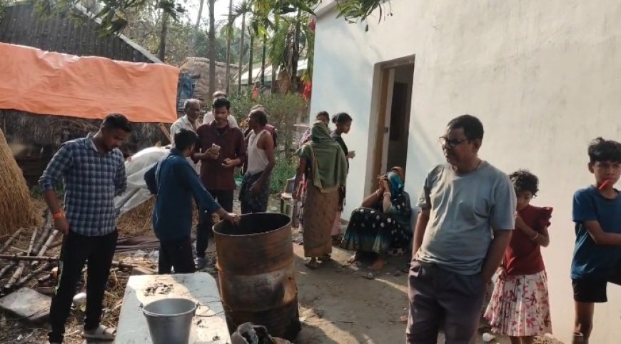 ଅଗ୍ନିକାଣ୍ଡରେ ପାଉଁଶ ହେଲା ଘର, ଭାଙ୍ଗିଗଲା ପରିବାରର ସ୍ବପ୍ନ,