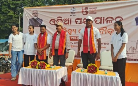 ଓଡ଼ିଆ ପକ୍ଷ ପାଳନ ଅବସରରେ ଐତିହ୍ୟ ଗଣଦୌଡ଼ ଅନୁଷ୍ଠିତ,,