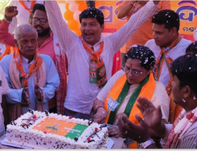 ବିଞ୍ଝାରପୁର ବିଜେପି କାର୍ଯ୍ୟଳୟରେ ପ୍ରତିଷ୍ଠା ଦିବସ ପାଳିତ ହୋଇଯାଇଛି,,