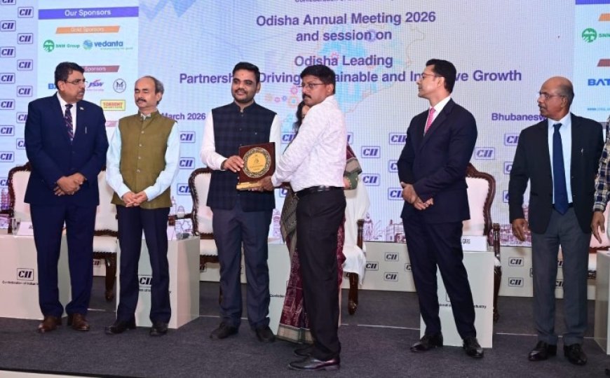 ନୀଳାଚଳ ଇସ୍ପାତ ନିଗମର କ୍ୱାଲିଟି ସର୍କଲ ‘ବ୍ରାହ୍ମଣୀ’ ସିଆଇଆଇ ଜାତୀୟ ସମ୍ମିଳନୀ ୨୦୨୬ରେ ସ୍ୱତନ୍ତ୍ର ସମ୍ମାନରେ ସମ୍ମାନିତ,,