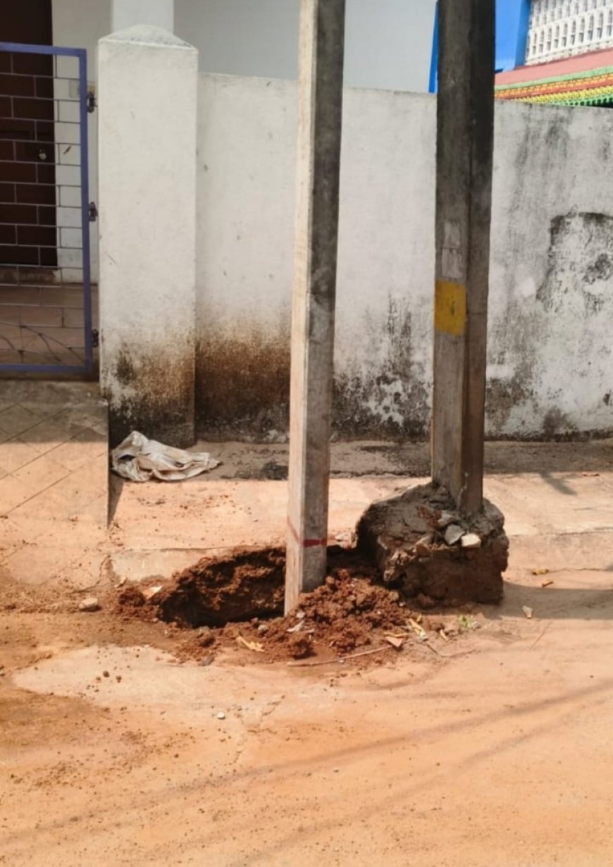 ବିଦ୍ୟୁତ କମ୍ପାନୀର ମନମୁଖୁ କାର୍ଯ୍ୟରେ ପାନୀୟ ଜଳରୁ ବଞ୍ଚିତ ବସ୍ତିବାସିନ୍ଦା,,