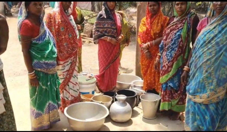 ମିଳୁନି ଵିନ୍ଦୁଏ ପାଣି, ପାଣି ପାଇଁ ବହୁ ହନ୍ତସନ୍ତ ମର୍ଜିତାପୁର ଗ୍ରାମର ଦଳେଇ ସାହି ଓ ତରେଇ ସାହି ବାସିନ୍ଦା।