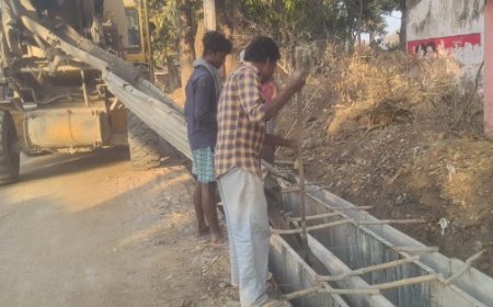 ଗ୍ରାମ୍ୟ ଉନ୍ନୟନ ବିଭାଗ ର ରାସ୍ତା କାର୍ଯ୍ୟ ନିମ୍ନମାନ ର ହେଉଥିବା ସାଧାରଣରେ ଅଭିଯୋଗ,,