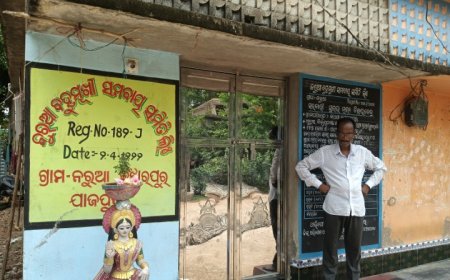 ଚାଉଳ ହେରଫେର ଅଭିଯୋଗକୁ ଖଣ୍ଡନ କଲେ ନରୁଆ ସମବାୟ ସମିତି ସମ୍ପାଦକ,,