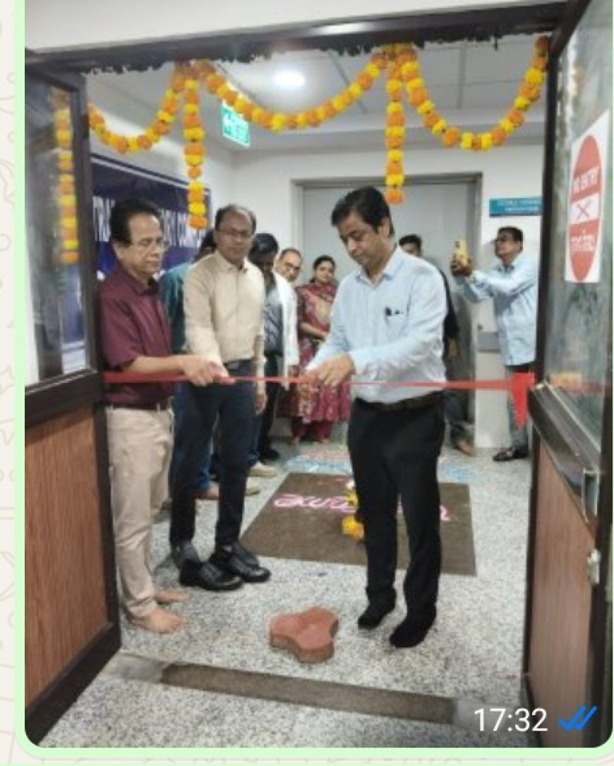 ମହାରାଜା ଯଯାତି କେଶରୀ ମେଡିକାଲ କଲେଜ ଓ ହସ୍ପିଟାଲ (MJKMCH), ଯାଜପୁର, କେନ୍ଦ୍ରୀୟ ପରୀକ୍ଷାଗାର ଉଦ୍ଘାଟିତ।