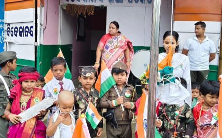 ୮୦ ତମ ସ୍ୱାଧୀନତା ଦିବସ ପାଳନ କଲା ବିବେକାନନ୍ଦ ଶିକ୍ଷ୍ୟା ନିକେତନ,