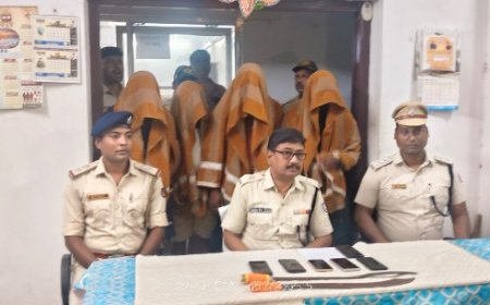 ସୋର ସବ-ଜେଲ୍ ୱାର୍ଡେନ୍‌ଙ୍କୁ ମାରାତ୍ମକ ଆକ୍ରମଣ ଘଟଣା: ୫ ଅଭିଯୁକ୍ତ ଗିରଫ, ଭୁଜାଲି ଓ ମୋବାଇଲ ଜବତ,,