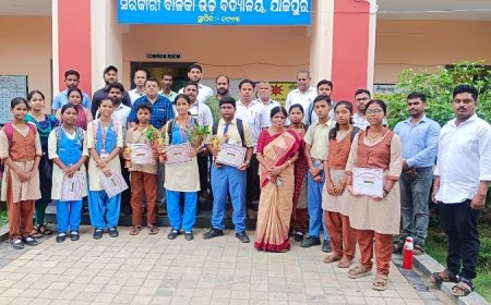 ଜିଲ୍ଲା ସ୍ତରୀୟ ବିଜ୍ଞାନ ଆଲୋଚନାଚକ୍ର ପ୍ରତିଯୋଗିତା -୨୦୨୬ ଅନୁଷ୍ଠିତ,,