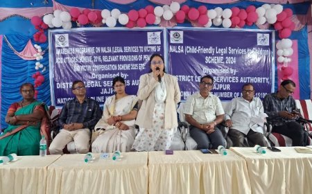 ଜିଲ୍ଲା ଆଇନ୍ ସେବା ପ୍ରାଧିକରଣ ପକ୍ଷରୁ ସଚେତନତା ସଭା।