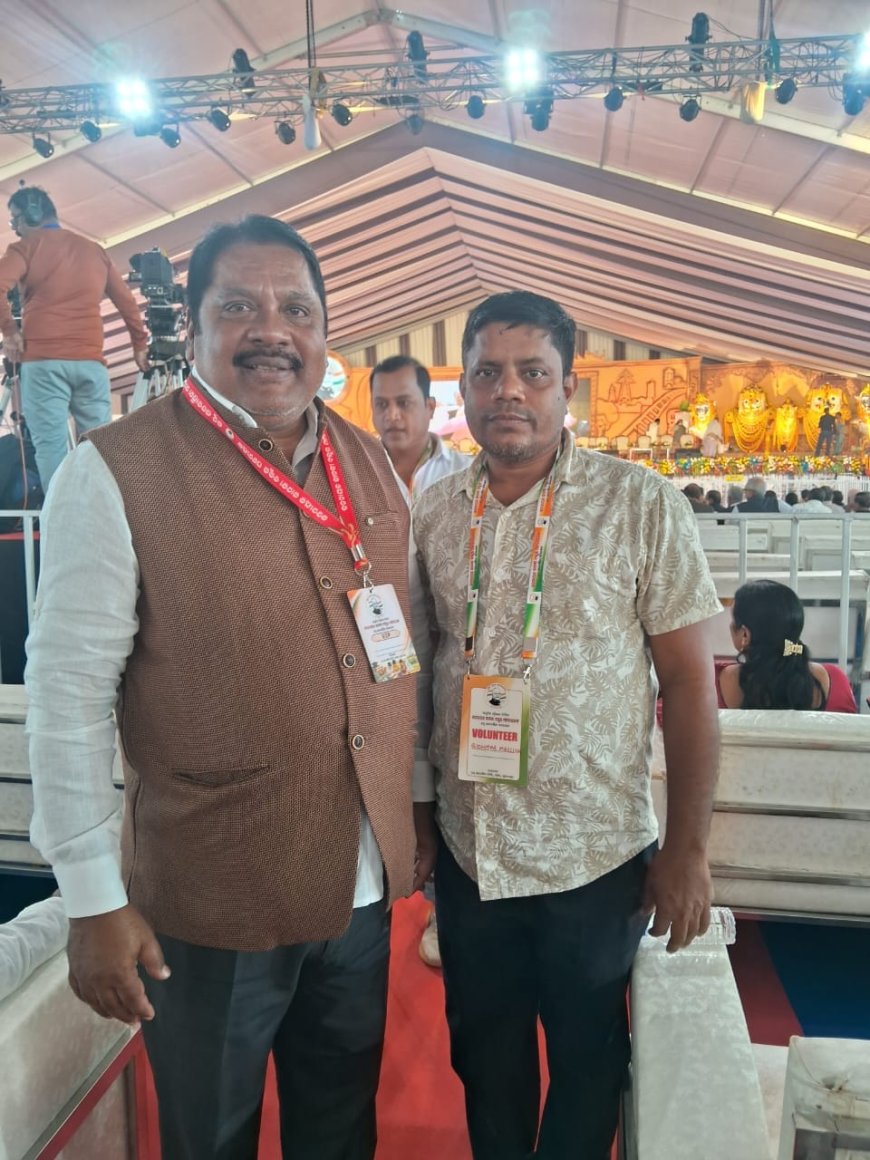 ବିଚିତ୍ର ମଲ୍ଲିକ  (ଚଗଲା ଭାଇ )ହେଲେ ଯାଜପୁର ଜିଲ୍ଲା କଂଗ୍ରେସ ସମ୍ପାଦକ,