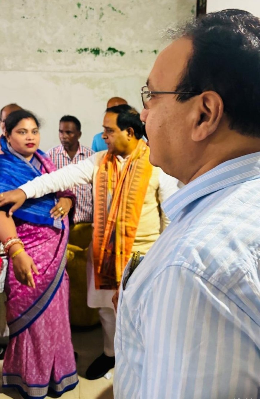 ଯାଜପୁର ଜିଲ୍ଲା ଗସ୍ତରେ ଖାଦ୍ୟ ଯୋଗାଣ ଓ ଖାଉଟି କଲ୍ୟାଣ ମନ୍ତ୍ରୀ ଶ୍ରୀ କୃଷ୍ଣଚନ୍ଦ୍ର ପାତ୍ର,